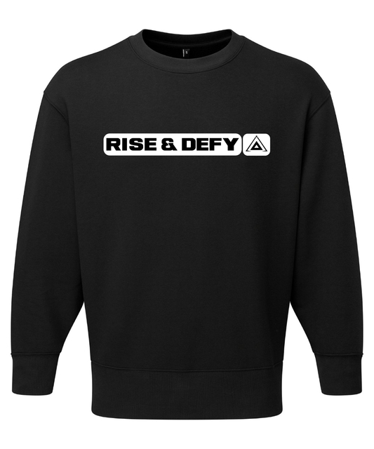RISE&DEFY Signature Sweatshirt (Large Logo)